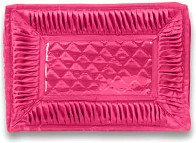 

ShopyBucket Locker Jewellery Kit,Jewellery box With 12 Pouches Makeup, Jewellery , Etc. Vanity Box(Rose Red)