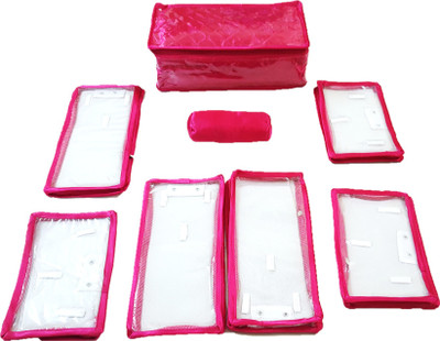 

FORE TREND Locker Jewellery Kit Quilted -Peech Vanity Box(Peech)
