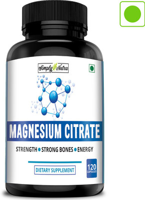 Simply Nutra Magnesium Citrate 500mg - 120 capsules(120 No)