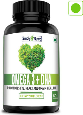 

Simply Nutra Omega 3 450mg Triple Strength + DHA 240mg - 60 capsules(60 No)