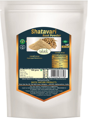 

biotic Natural SHATAVARI Powder ( Asperagus racemosus ) - 100 g(100 g)