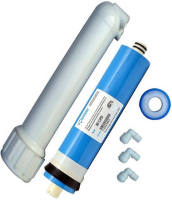 

welcome ro Complete Membrane Replacement Kit with Membrane Housing, Spanner and Fr for Ro Water Purifiers. Solid Filter Cartridge(0.005, Pack of 1)