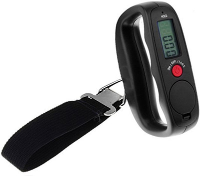 

Urweigh Portable Hanging Luggage Weight Machine Digital for Weighing Household Items Weighing Scale(Black)