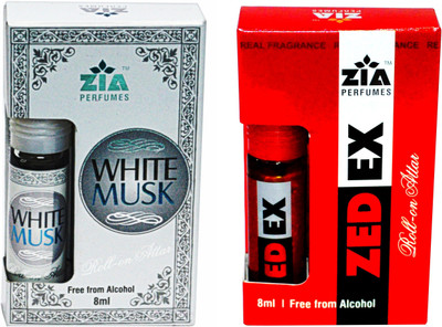 

Zia WHITE MUSK & ZED-eX Special Malaysian Edition Floral Attar(White Water Lily)