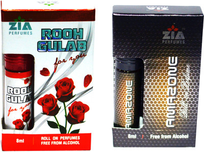 

Zia ROOH GULAB & AMAZONE Special Malaysian Edition Floral Attar(Rose)