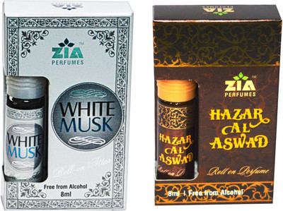 

Zia WHITE MUSK & HAJRE ASWAD Special Malaysian Edition Floral Attar(White Water Lily)