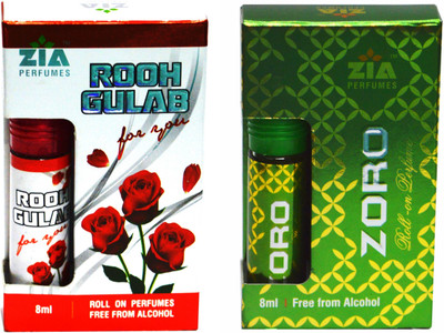 

Zia ROOH GULAB & ZORRO Special Malaysian Edition Floral Attar(Rose)