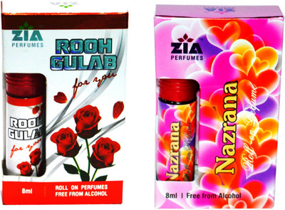 

Zia ROOH GULAB & NAZRANA Special Malaysian Edition Floral Attar(Rose)