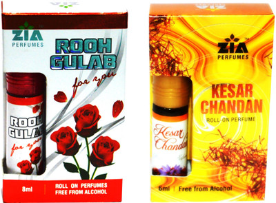 

Zia ROOH GULAB & KESAR CHANDAN Special Malaysian Edition Floral Attar(Rose)