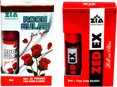 

Zia ROOH GULAB & ZED-eX Special Malaysian Edition Floral Attar(Rose)