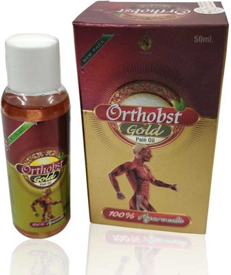 

Nukind Orthobst Gold Pain Relief oil 100% Ayurvedic Liquid(100 ml)