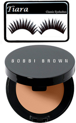 

tiara Eyelashes , Brown Concealer(Set of 2)