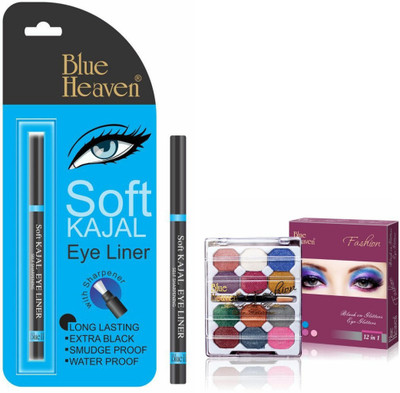

Blue Heaven soft kajal & eye shadow(Set of 2)