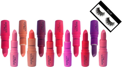 

Ellie Eyelashes, Gambattista Valli Lipstick (Pack of 12)(Set of 13)