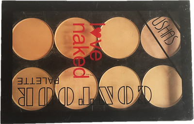 

Ushas Love Naked Contour 8 Palette Concealer(Cream)