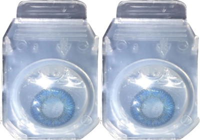 

teenager Teencon90 Yearly Contact Lens(0.00, Dark blue, Pack of 1)