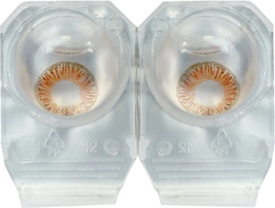 

teenager Teencon88 Yearly Contact Lens(0.00, Choco Brown, Pack of 1)