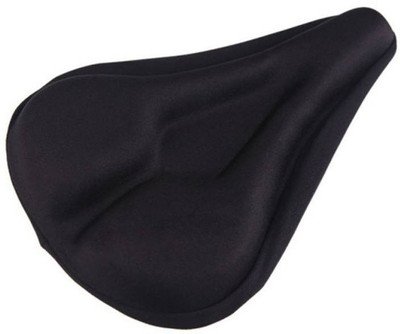 

ShivExim cycle world Bicycle Silicone Saddle Seat & Cycling Cushion Pad Bike Gel Cover Bicycle Cover, Saddle Cover, Bicycle Seat Cover Free Size Bicycle Seat Cover Free Size(Black)