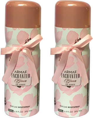 

Armaf ENCHANTED BLOOM (PACK OF 2) Body Spray - For Women(200 ml, Pack of 2)