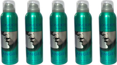 

LONDON ANGEL ( PACK OF 5) Deodorant Spray - For Women(200 ml, Pack of 5)