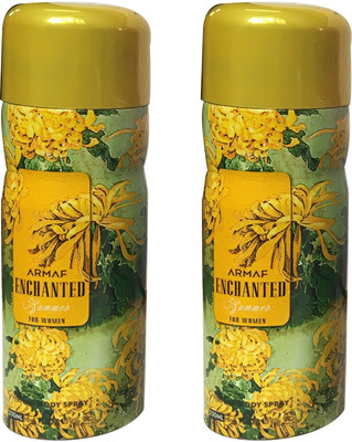 

Armaf ENCHANTED SUMMER (PACK OF 2) Body Spray - For Women(200 ml, Pack of 2)