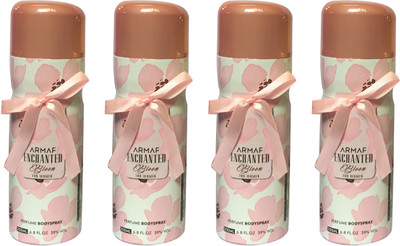 

Armaf ENCHANTED BLOOM (PACK OF 4) Body Spray - For Women(200 ml, Pack of 4)