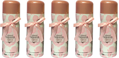 

Armaf ENCHANTED BLOOM (PACK OF 5) Body Spray - For Women(200 ml, Pack of 5)