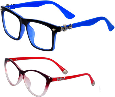 

lensport eyewear Full Rim Square, Cat-eyed Frame(52 mm