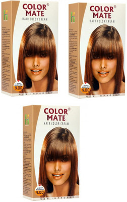 

Color Mate Hair Cream Hair Color(Light Blond)