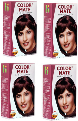 

Color Mate Hair Cream Hair Color(Mahogany)