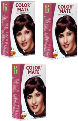 

Color Mate Hair Cream Hair Color(Mahogany)