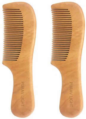 

Purav Light Wood Hair Comb