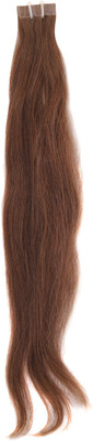 

Sukanya Hair Real Human Tape Extensions For Women ( Ash Brown ) ( Length 18" ) Hair Extension