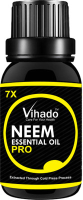 

VIHADO Neem Oil 7x Pro for Hair & Skin (15 ml) Hair Oil(15 ml)