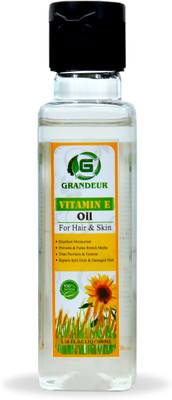 

Grandeur Vitamin E Oil for Skin And Hair 3.38FL.OZ.LIQ Hair Oil(100 ml)