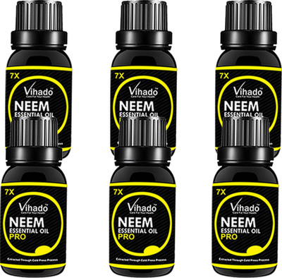

VIHADO Pure Neem Oil 7x Pro (Azadirachta Indica) 100% Natural Cold Pressed (25 ml) (pack of 1) Hair Oil(20 ml)