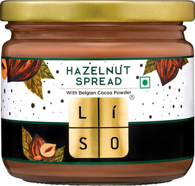 

LISO Hazelnut Spread with Belgian cocoa powder .290 kg