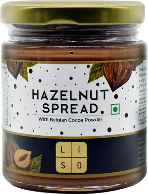 

LISO Hazelnut Spread with Belgian Cocoa Powder 190 g
