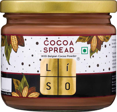 

LISO Cocoa Spread with Belgian cocoa powder 290gm 290 g