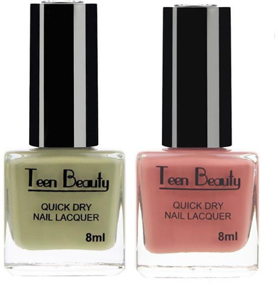 

Teen Beauty DualNail-262 Lime, Amazing Nude(Pack of 2)