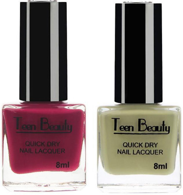 

Teen Beauty DualNail-261 Wow Magenta, Lime(Pack of 2)