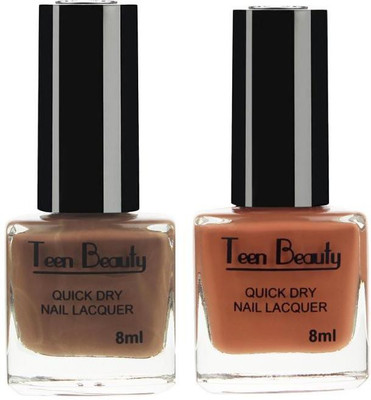 

Teen Beauty DualNail-257 Caramel, Yam(Pack of 2)