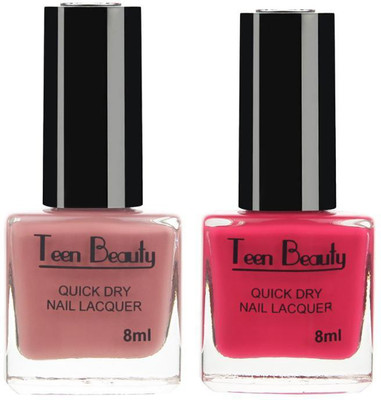 

Teen Beauty DualNail-264 Light Peach, Glamorous Pink(Pack of 2)