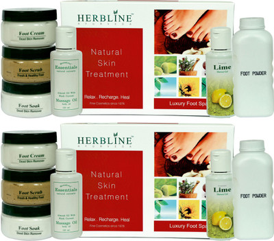 

Herbline Luxury Foot Spa Kit 750gm Pack Of-2(750 g, Set of 6)