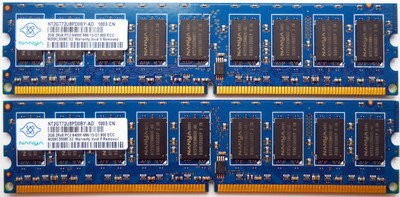 

Nanya Desktop DDR2 2 GB (Dual Channel) PC (4GB DDR-2 Genuine Quality Ram 800MHz)