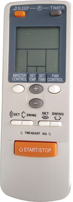 

Axelleindia Compatible Replacement Remote For O-Genral AC(Please match the image with your old remote) Remote Controller(White)