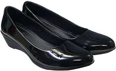 swasiya Women Bellies(Black , 8)