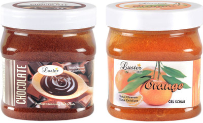 

Luster Chocolate + Orange Face & Body Gel Scrub(500 ml)