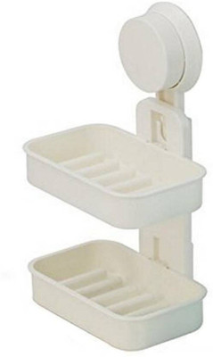 

Clomana Original Layer Soap Box ,soap holder,Suction Cup kitchen tools sink caddy Holder Rack Bathroom Shower Soap Dish Hanging Tray Wall Holder Storage Holders (Multicolor)(Multicolor)