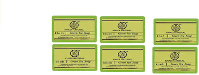 

Khadi Natural Organic Greentea Soap(750 g, Pack of 6)